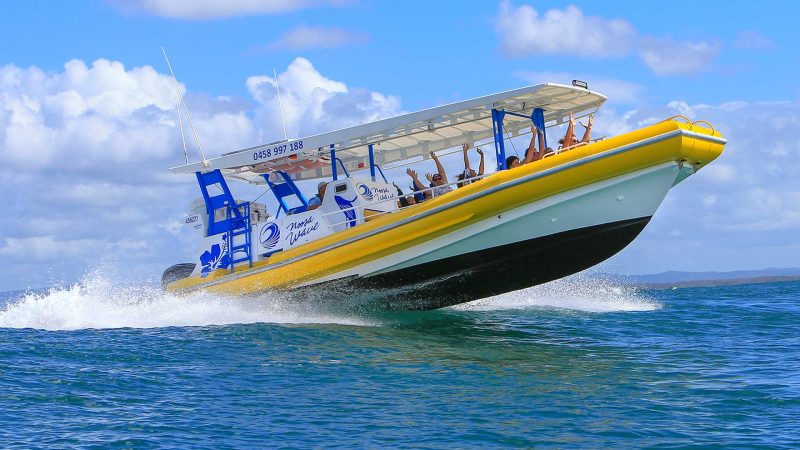 Sports adventure boat charters Noosa