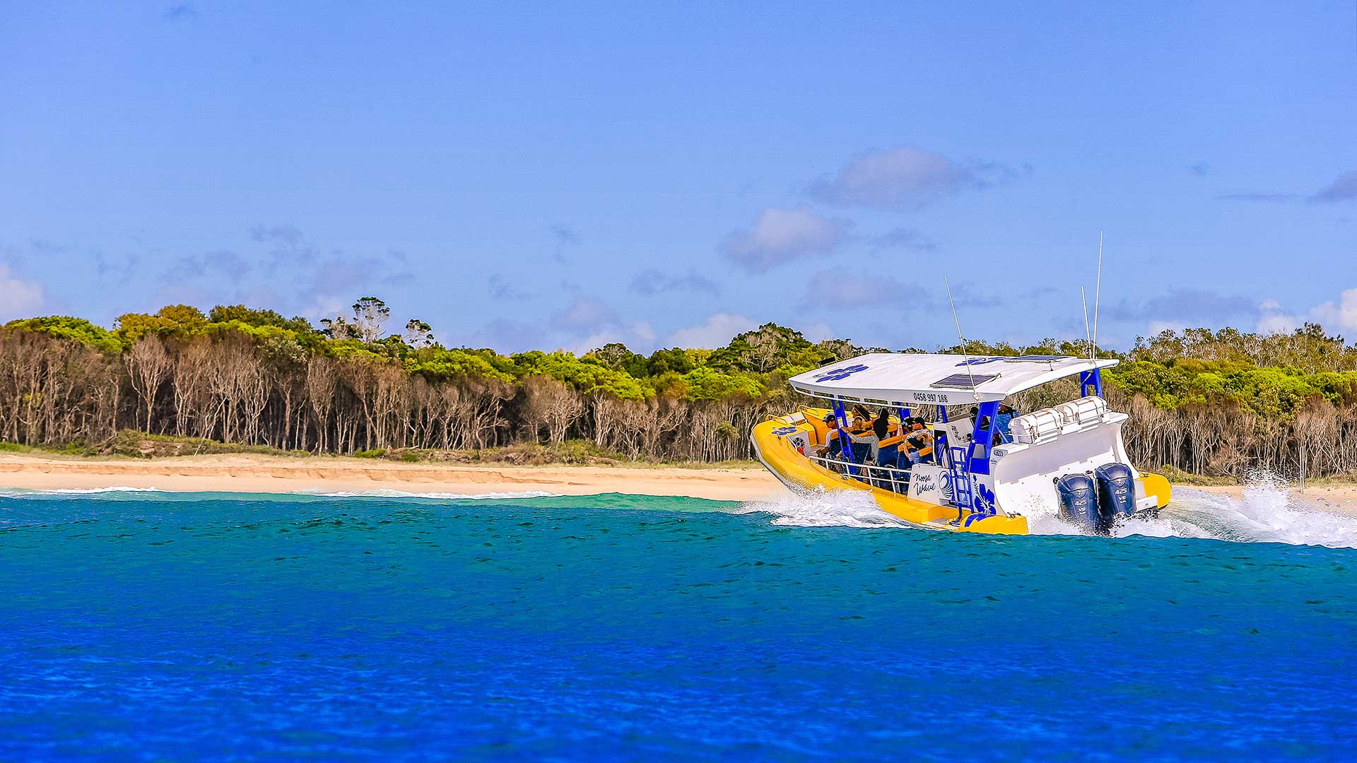 Photo gallery of Noosa Wave Boating Adventures is Noosa, Queenslands fastest and safest, purpose