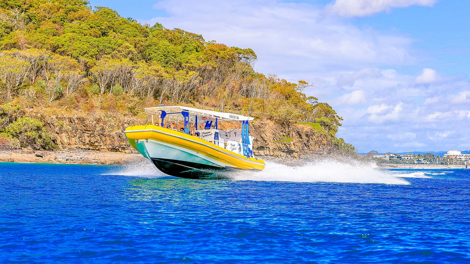 Photo gallery of Noosa Wave Boating Adventures is Noosa, Queenslands fastest and safest, purpose